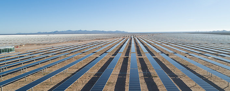 Parque fotovoltaico. 