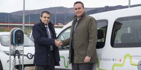 El transporte público del País Vasco tendrá 17 puntos de recarga para su nueva flota de vehículos eléctricos
