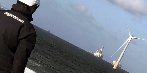 Finalizan las tareas de cableado submarino del primer prototipo de aerogenerador offshore de España