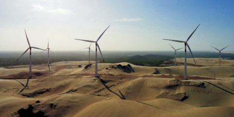 Siemens Gamesa instalará 36 aerogeneradores con una potencia de 128 MW para un proyecto eólico de Brasil