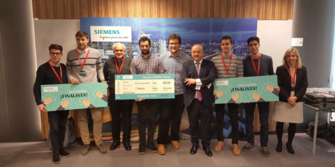 Alumnos de ingeniería eléctrica de la UPV ganan el primer Desafío SIMARIS Design de Siemens