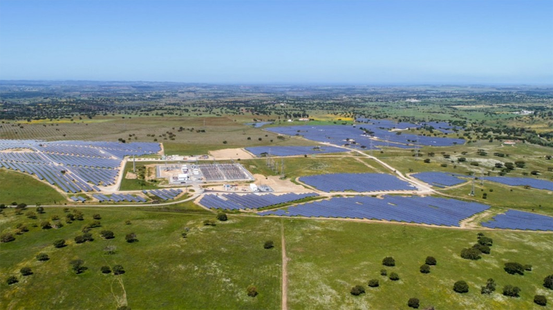 Parque fotovoltaico Ourika de WElink en Portugal. 