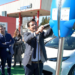 Mercagranada estrena una estación que permite recargar seis vehículos eléctricos simultáneamente