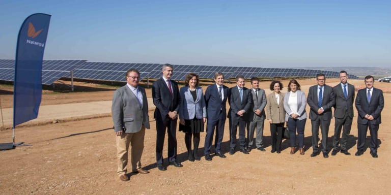 Inauguración de la planta fotovoltaica Naturgy.