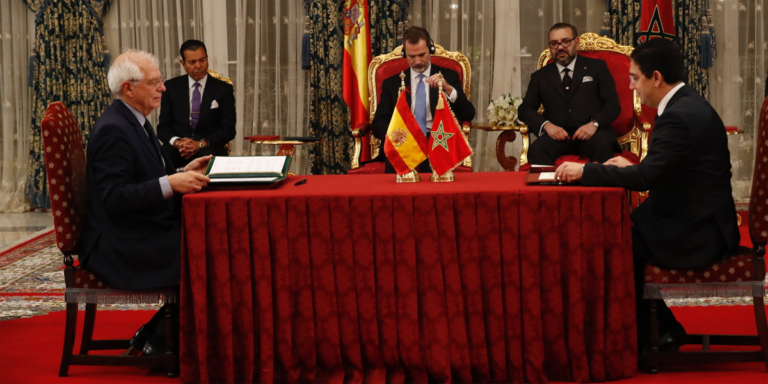 Firma del firma del Memorándum de Entendimiento para el establecimiento de una Asociación Estratégica Global entre el Reino de España y el Reino de Marruecos