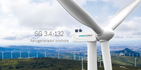 El aerogenerador SG 3.4-132 de Siemens Gamesa obtiene el certificado del Banco Brasileño de Desarrollo