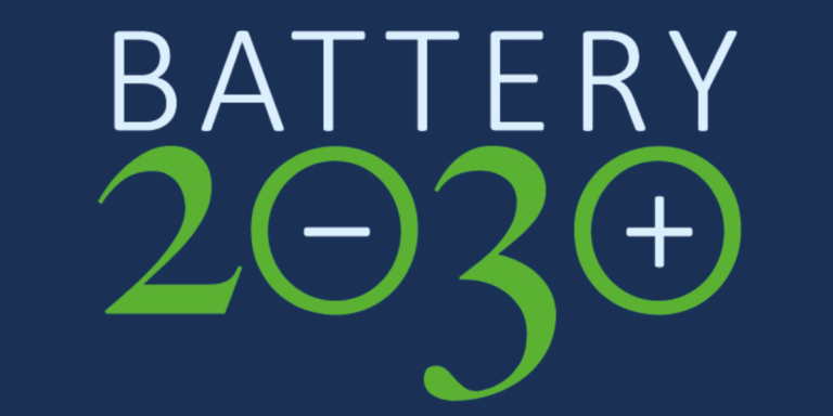 Logo proyecto europeo Battery 2030+