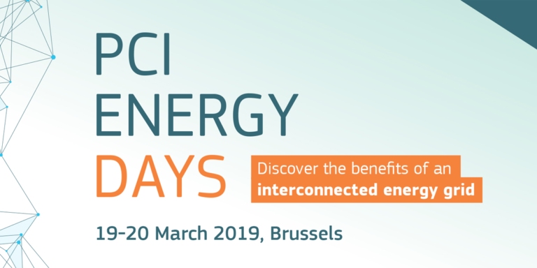 Anuncio del PCI Energy Days. Bruselas, 19 y 20 de marzo.