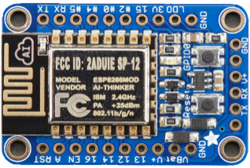Figura 8. Adafruit ESP-8266 Huzzah.