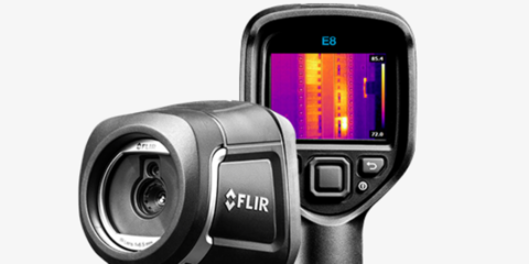 Termógrafo Flir E8, la imagen térmica como herramienta para prevenir posibles fallos en los aerogeneradores