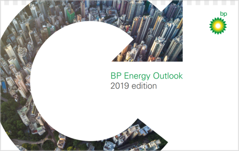 Portada del informe BP Energy Outlook 2019 
