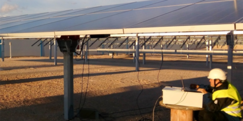 El laboratorio de CENER, el primero acreditado en España para ensayar seguidores solares