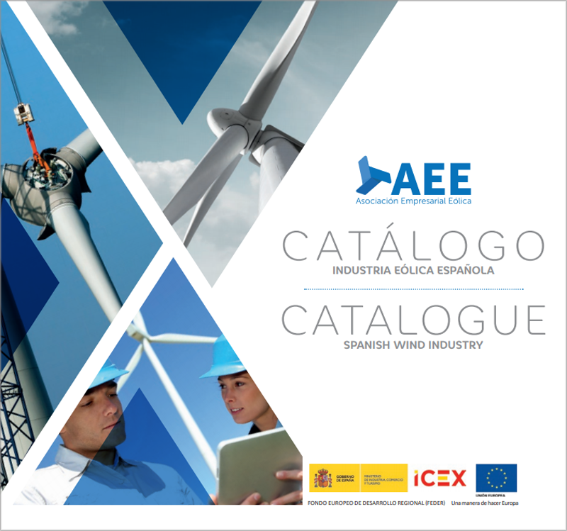 El Catálogo de la Industria Eólica Española pretende ser una herramienta para facilitar la internacionalización de las compañías españolas. 