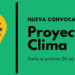 La octava Convocatoria de Proyectos Clima espera iniciativas para una economía descarbonizada