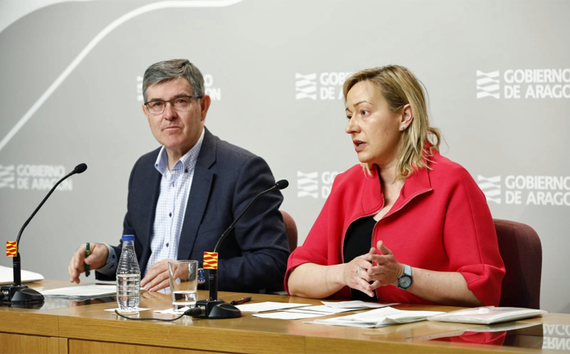 Rueda de prensa Gobierno de Aragón