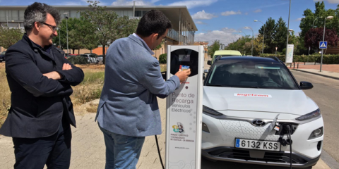 El Parque Científico y Tecnológico de Castilla-La Mancha ya cuenta con un punto de carga semirrápida
