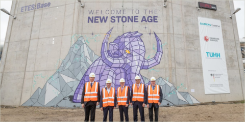 Inauguran un innovador sistema piloto de almacenamiento térmico de energía eléctrica en Alemania