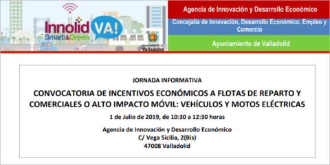 El Ayuntamiento de Valladolid oferta ayudas a empresas para la compra de vehículos eléctricos y puntos de recarga