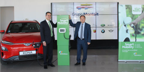 Iberdrola acuerda con los concesionarios Montalt ventajas para la compra e instalación de cargadores para sus clientes