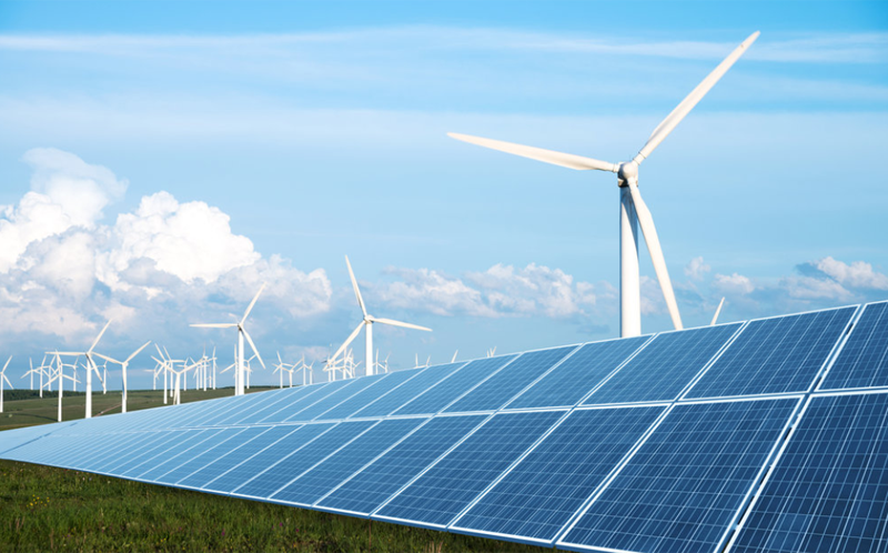 Energía eólica y fotovoltaica
