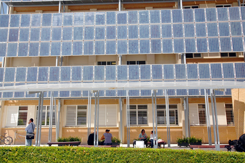 Plantas fotovoltaicas de la Universidad de Jaén