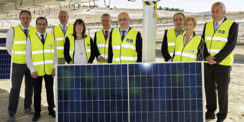 Ekian, el mayor parque solar de Euskadi, comenzará a funcionar a finales de año