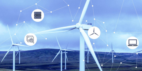 Nueva generación de sistema de control SCADA basado en IIoT para el control de parques eólicos
