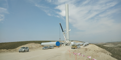 Comienza la construcción del parque eólico zaragozano Primoral para el suministro energético de BBVA