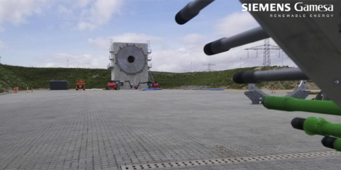 Dinamarca acogerá antes de final de año el mayor banco de ensayos para palas de aerogeneradores