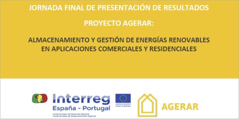 El proyecto Agerar presentará el 19 de noviembre sus resultados sobre almacenamiento y gestión de renovables