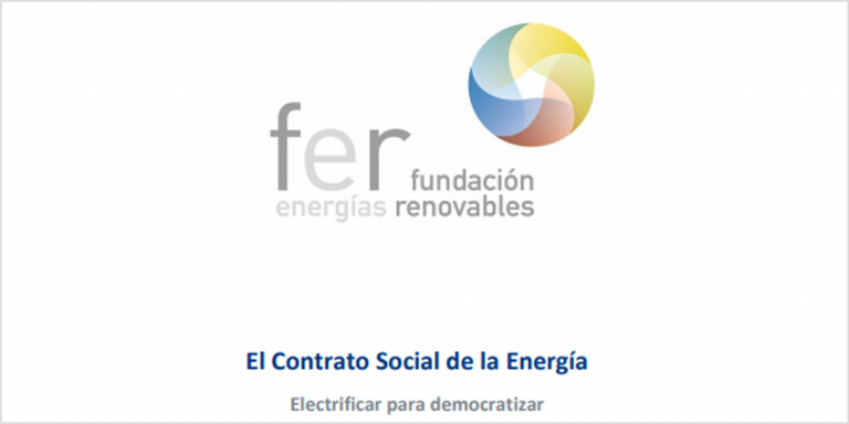 Portada del informe ‘El Contrato Social de la Energía: Electrificar para democratizar’