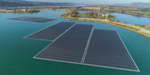 Inaugurado el parque fotovoltaico flotante O’Mega 1 en Francia, con 17 MW de potencia