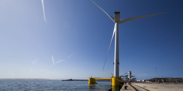 parque eólico windfloat atlantic primer aerogenerador