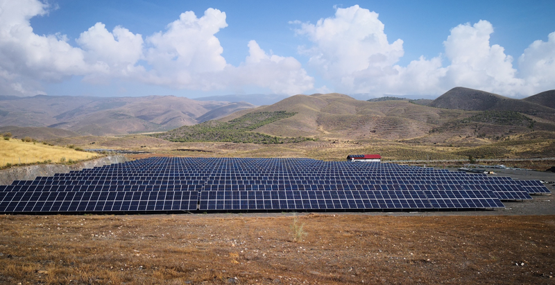 Planta fotovoltaica Gérgal en Almería