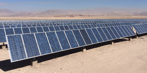 Una empresa española supera los 1.000 MW de potencia solar suministrada en Chile