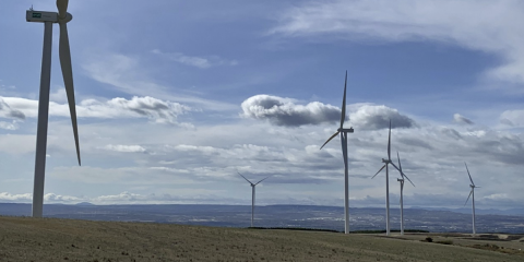 Comienza a funcionar el parque eólico de Campoliva I en Zaragoza para la generación de más de 100 GWh anuales