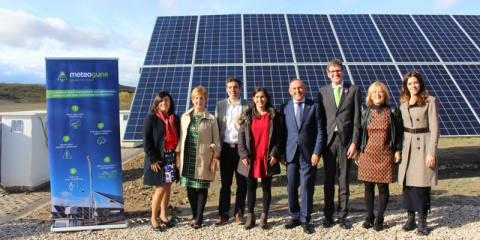 La planta fotovoltaica experimental Meteogune en Álava, lista para poner en marcha desarrollos de I+D+i