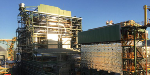 Comienza a operar en fase de pruebas la nueva planta de generación de electricidad con biomasa en Puertollano