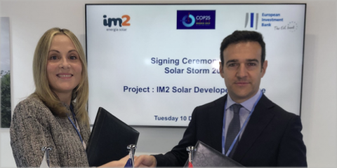 El banco de la UE invertirá 26 millones en el proyecto Solar Storm 200 para construir 15 plantas solares en España