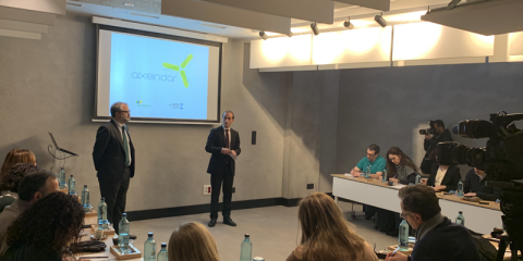 Impulso a la energía eólica en Euskadi con una nueva sociedad del Ente Vasco de la Energía