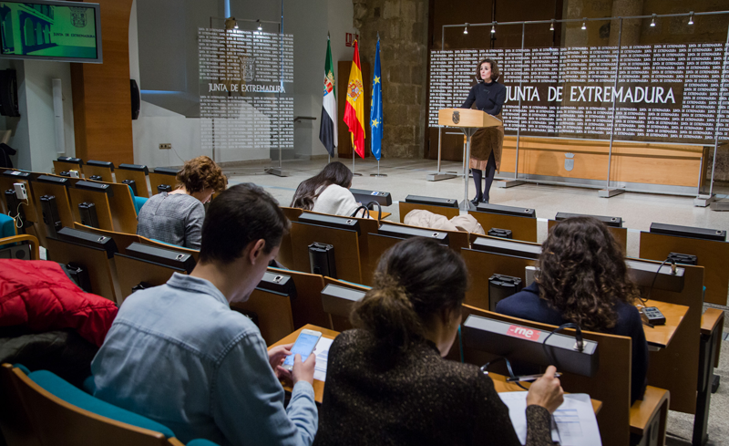 Rueda de prensa de la Junta de Extremadura