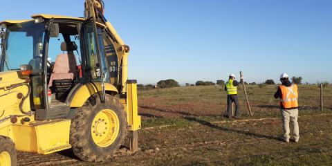 Inicio de las obras del parque fotovoltaico Augusto en Badajoz de 49,8 MW de potencia instalada