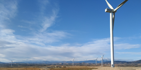 El nuevo parque eólico Fréscano en la provincia de Zaragoza producirá cerca de 80 GWh al año