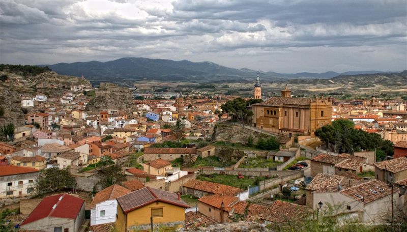 Vista aérea de Calatayud