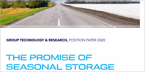 El informe ‘La promesa del almacenamiento estacional’ destaca el potencial de esta tecnología