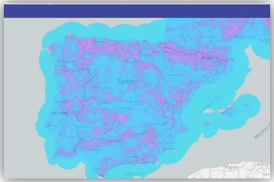mapa de cobertura en España