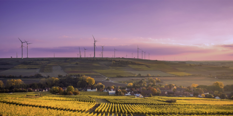 Planta de energía virtual en Alemania para el excendente eólico con un enfoque basado en blockchain