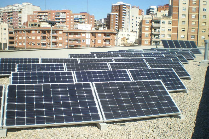 Energía fotovoltaica en azotea
