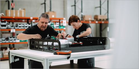 Almacenamiento para autoconsumo en estructuras de telecomunicaciones de la ONU