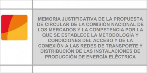 La CNMC remite la circular de acceso y conexión a las redes de transporte y distribución